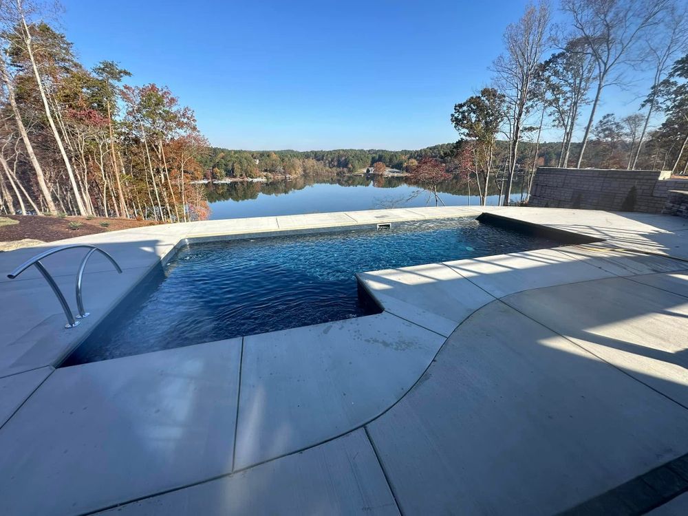 Custom Pool Construction for ZRS Pools and Construction in Granite Falls, NC