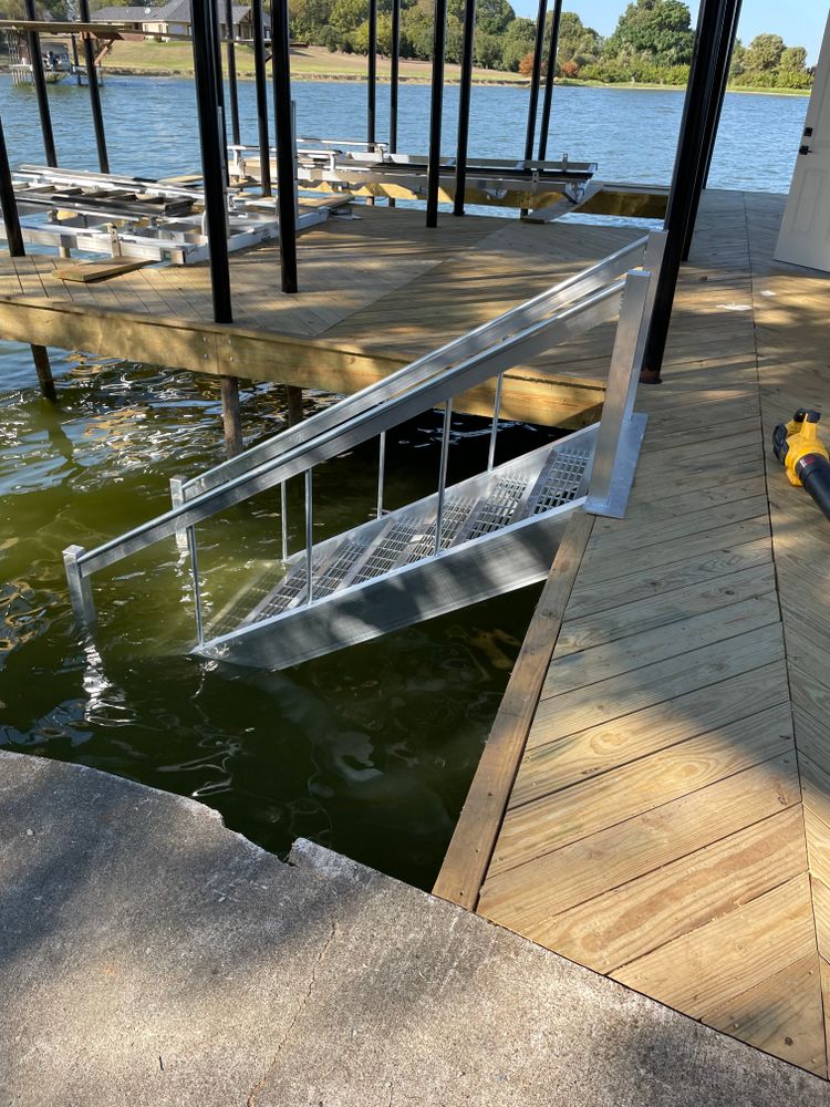 Lake Steps for BR Construction LLC  in Corsicana, TX