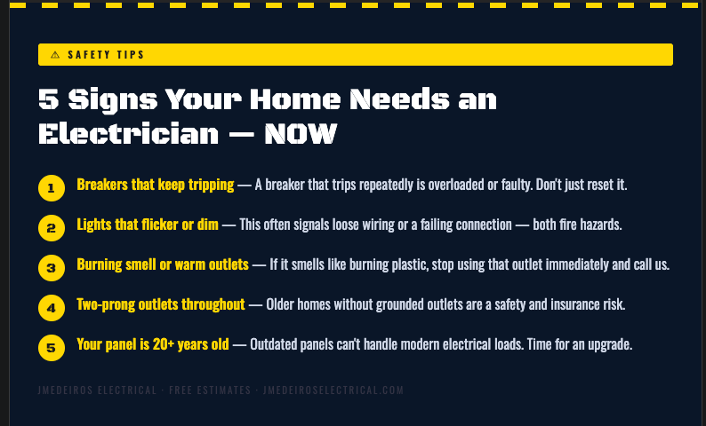 All Photos for Joe Medeiros Electrical in Weston, MA