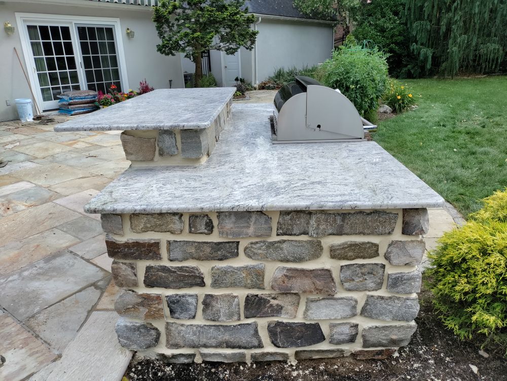 Stone work/stone veneer  for Markey Masonry LLC in Phoenixville, PA