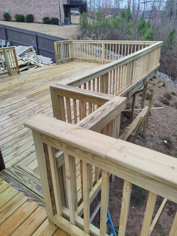 Decks and patios  for Rick's creative home improvement and repair in Atlanta, GA