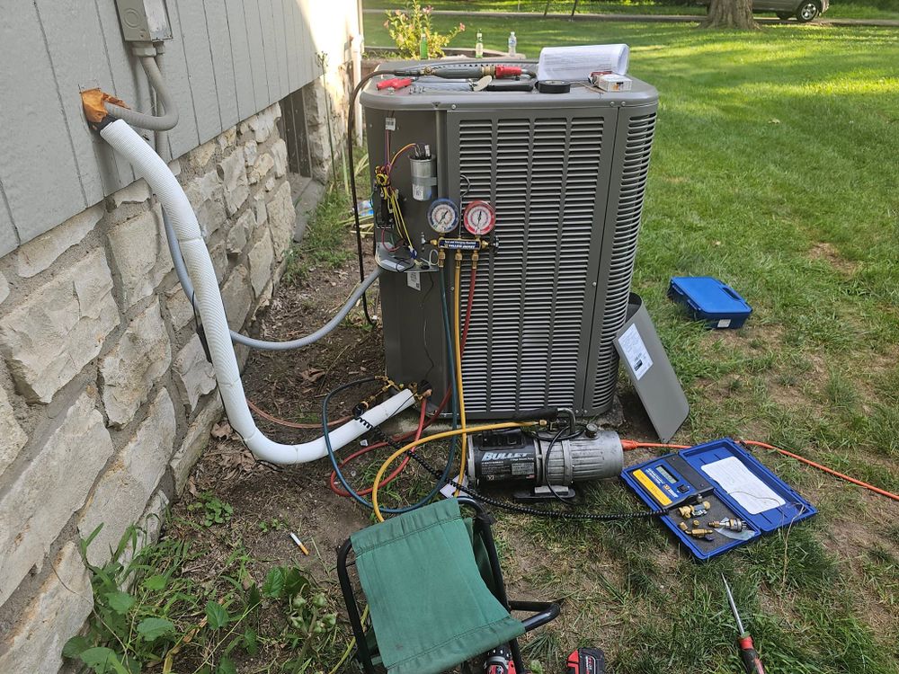 Installation of HVAC Systems for Garrett Heating and Cooling in Bonner Springs, KS