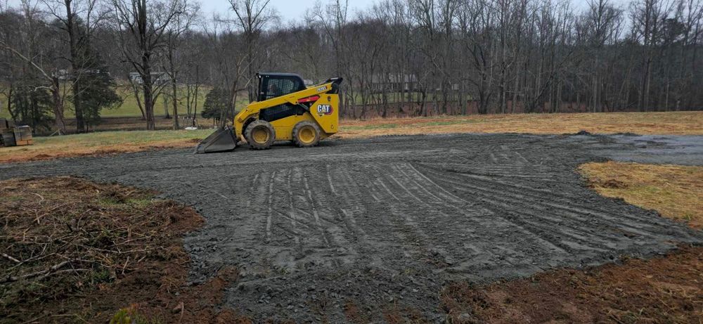Our grading service ensures a smooth and level foundation for your project, utilizing advanced equipment like our welding machine to guarantee precision and stability in all construction or remodeling endeavors. for Toney Site Services in Rutherford County, NC