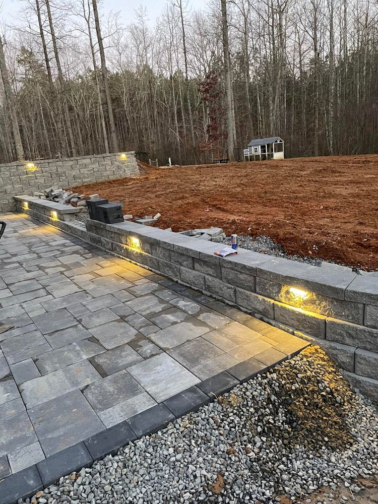 Hardscaping Landscaping for Horizon Construction in Covington, VA