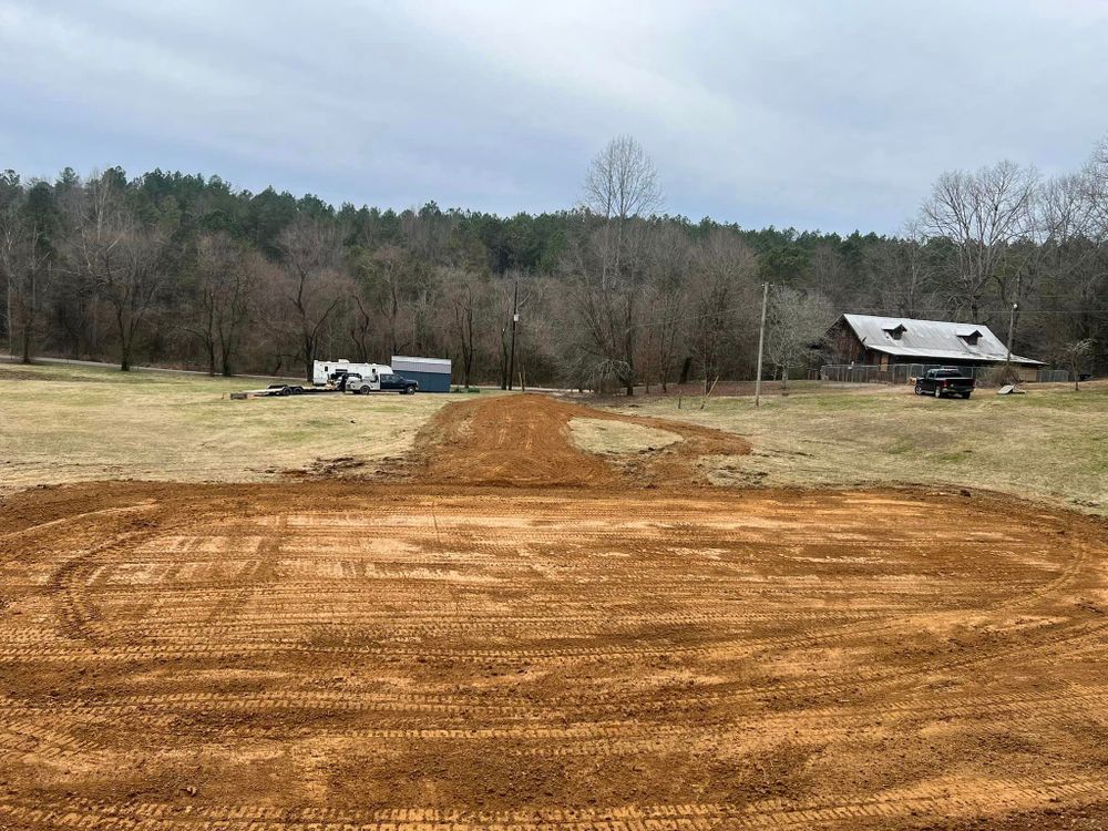 Excavating for Brannon's Construction in Riceville,,  TN