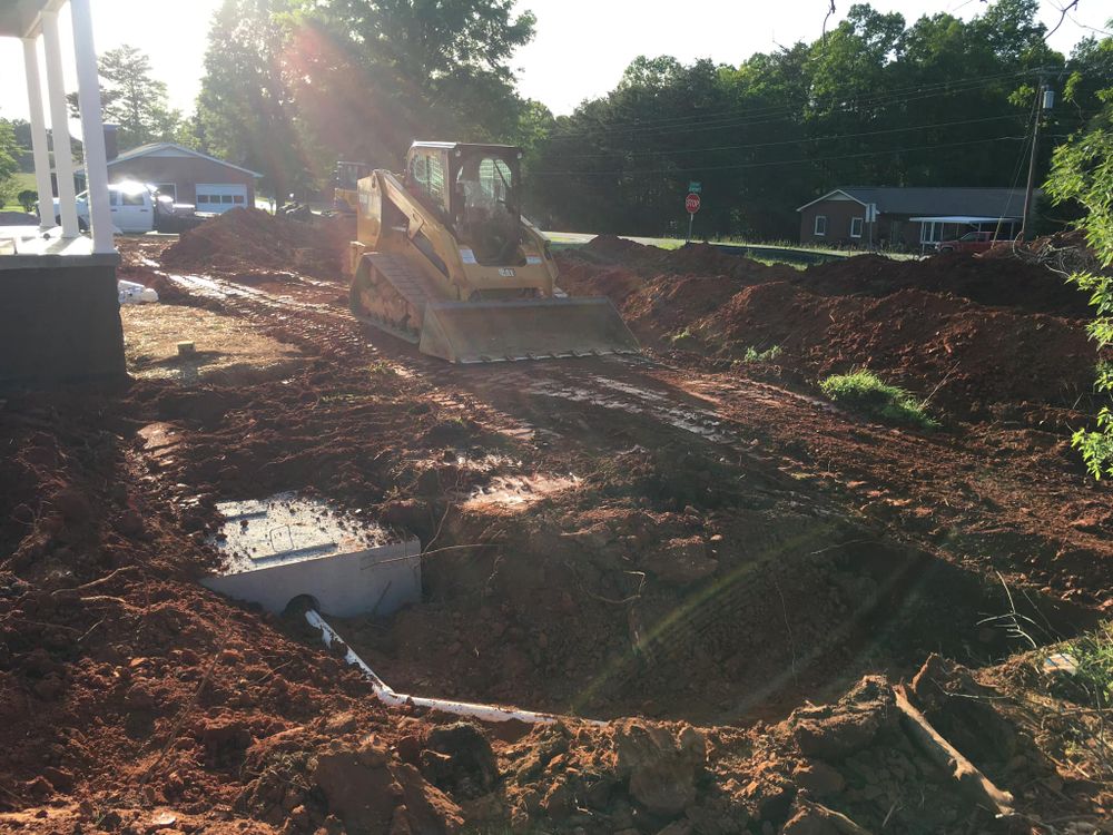 Septic Services for Williams Excavating in Statesville, NC