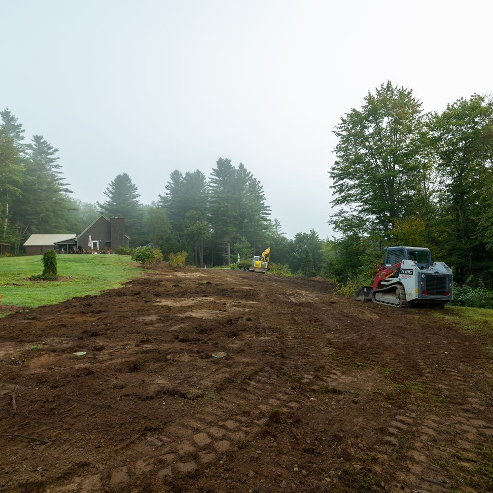 Lawn Makeover for Andy Naylor Excavation in Stowe, VT