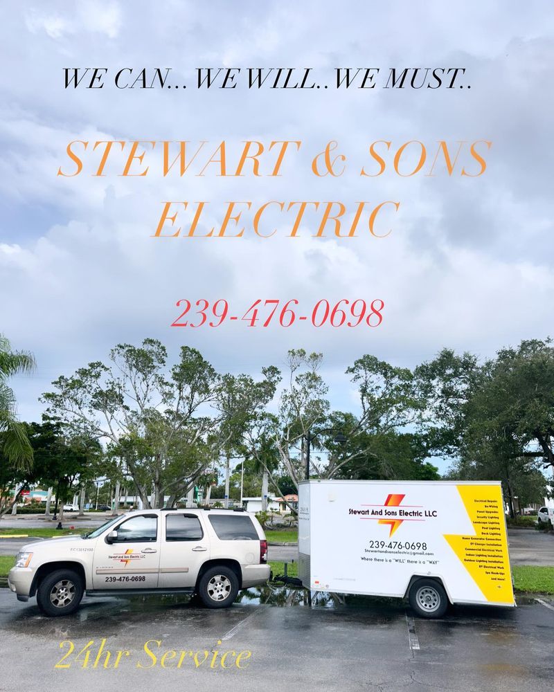 Electrical Repairs for Stewart And Sons Electric LLC in Lehigh Acres, FL