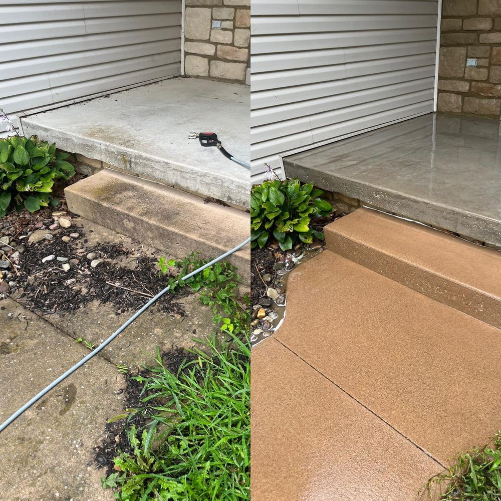 Deck & Patio Cleaning for A.W. Pressure Washing in Warsaw, OH