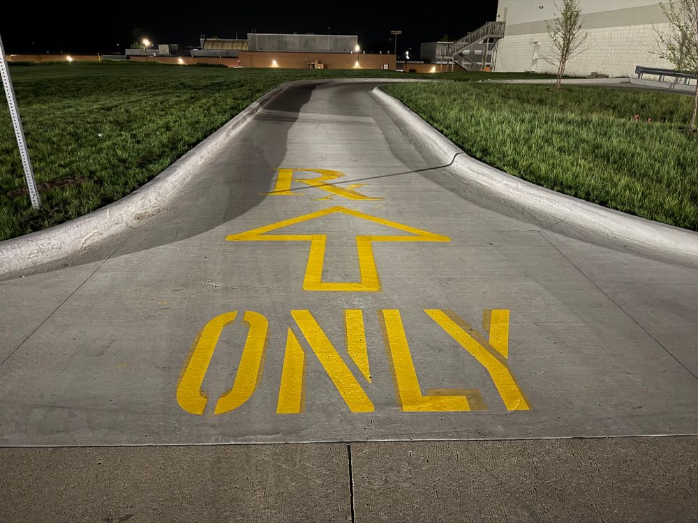 All Photos for Midwest Line Striping LLC in Spirit Lake, IA