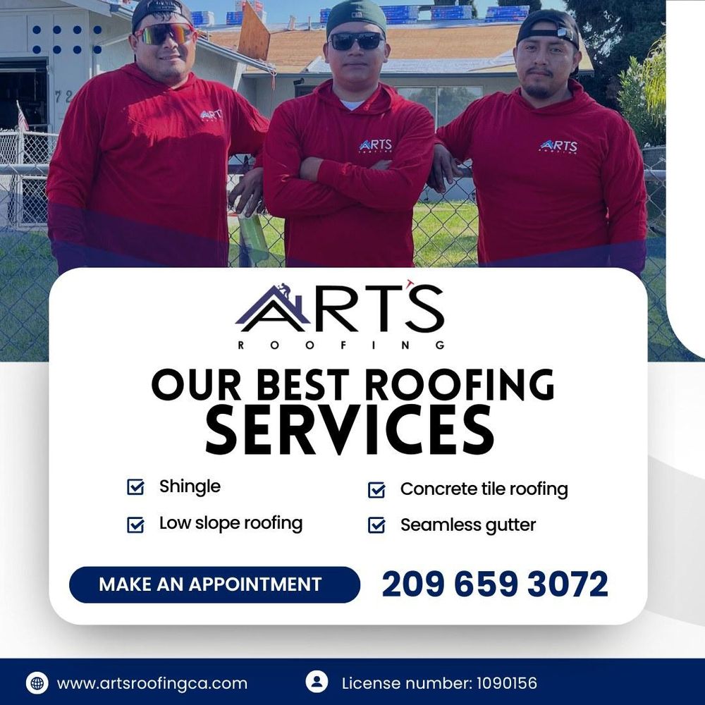 All Photos for Art’s Roofing Inc in Stockton, CA