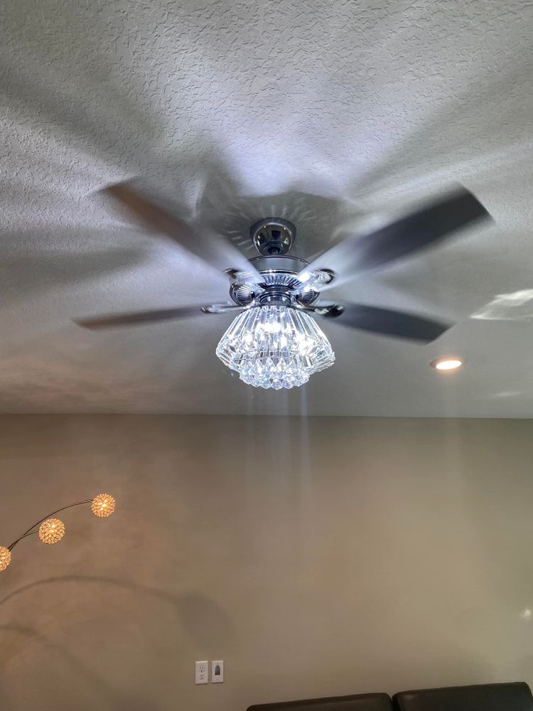 Our Ceilings Fan and Lights Installation service can install a new ceiling fan or lights in your home quickly and efficiently. We have a variety of fixtures to choose from, and our experts will work with you to find the perfect one for your space. Starting at $75. for Lawerence TV Mounting in Jacksonville, FL