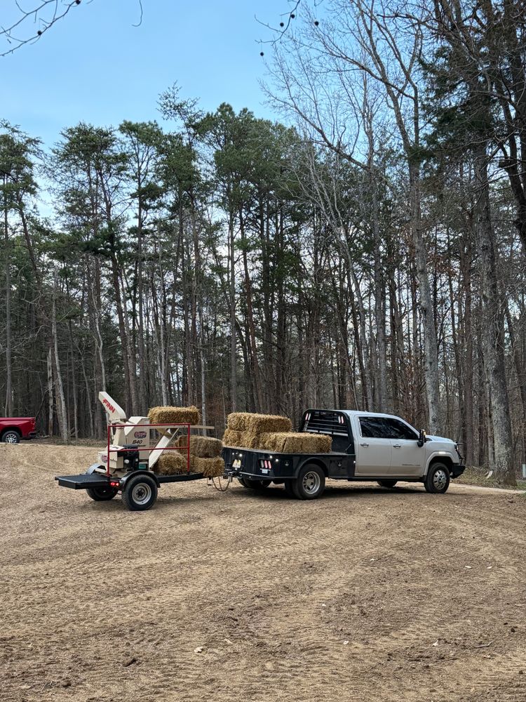 Our overseeding service thickens thin lawns by spreading quality grass seed over existing turf, improving density, color, and resilience while helping your yard recover from bare spots and seasonal stress. for Hunt’s Hauling & Landworks LLC in Danville, VA