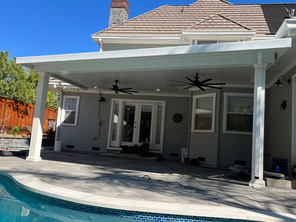 Non-Insulated Patio Cover for Wakeland Patio Covers in Vacaville, CA