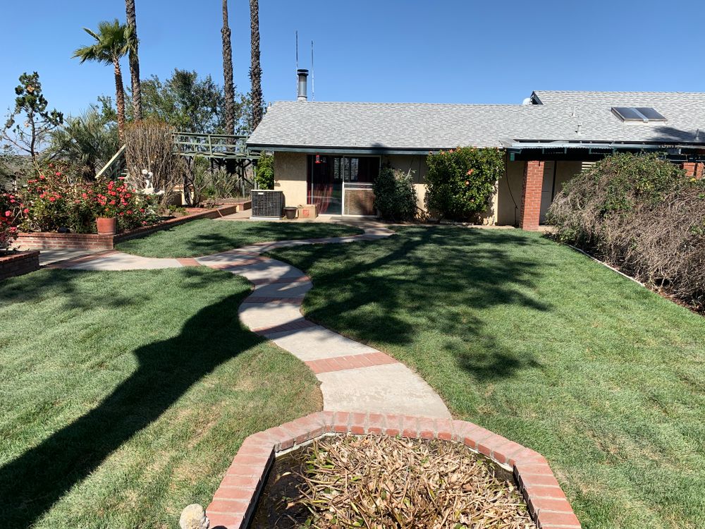 Sod Installations for Aidan Jade Landscaping in Riverside County, CA