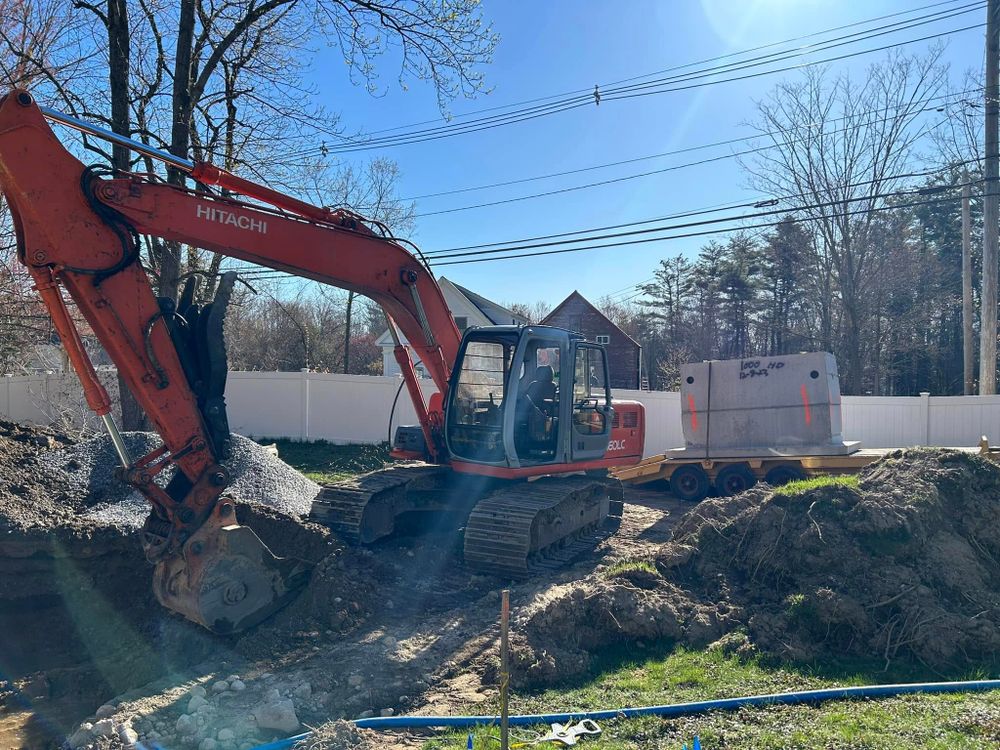 Excavating Company for CM Smith Trucking in Townsend, MA