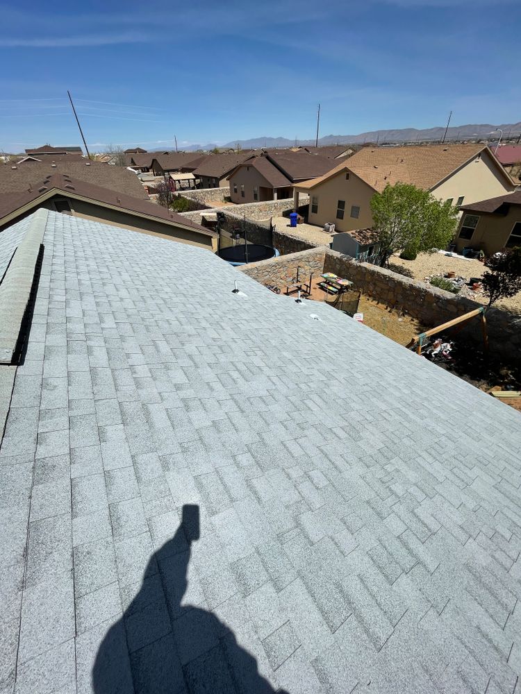 Shingled Roofs for Organ Mountain Roofing & Construction in Las Cruces, NM