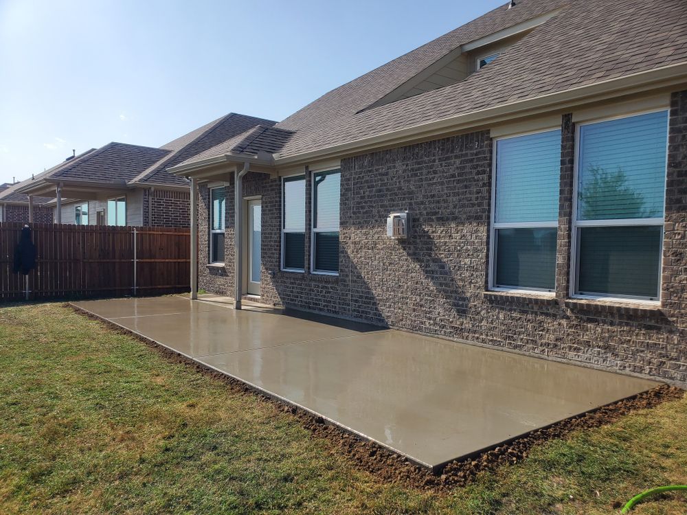 Concrete for JDS CreteWork in Quinlan, TX