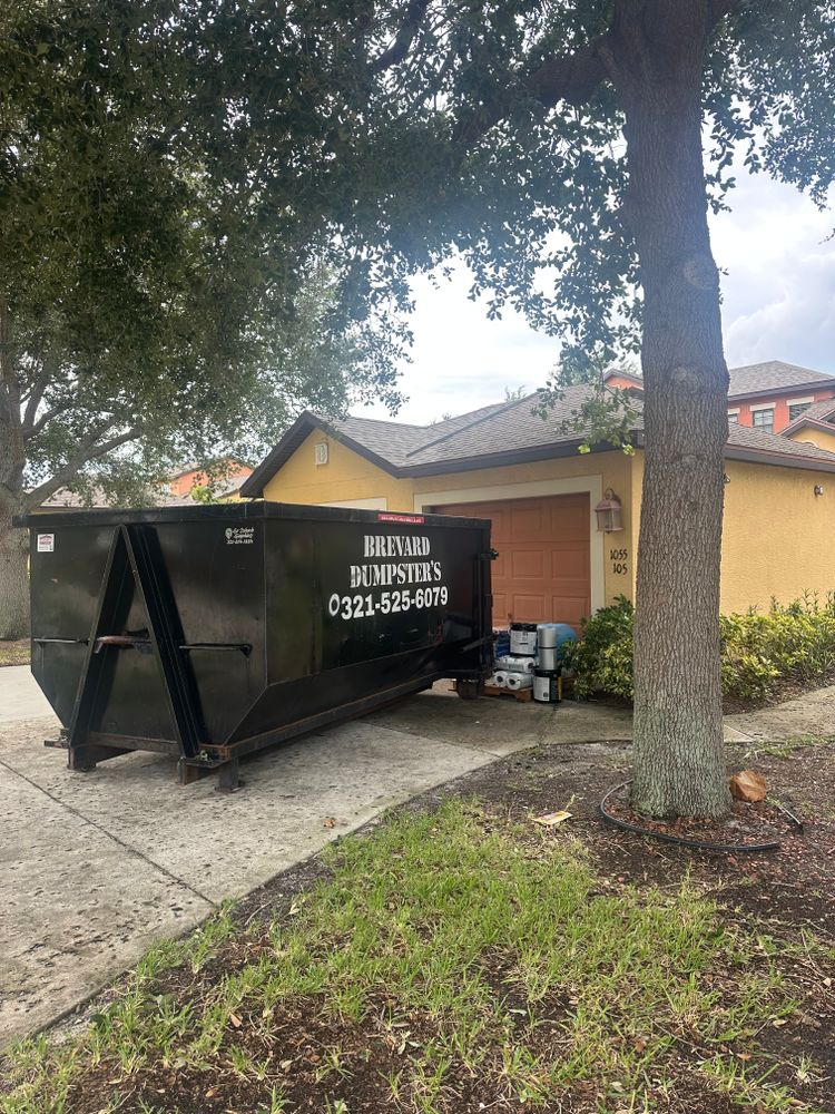 10 Yard Dumpster for Brevard Dumpsters in Palm Bay, FL