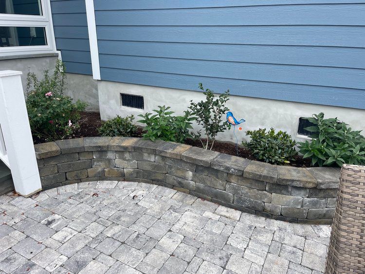 Hardscaping for Bianchi Business Development in Southport, NC