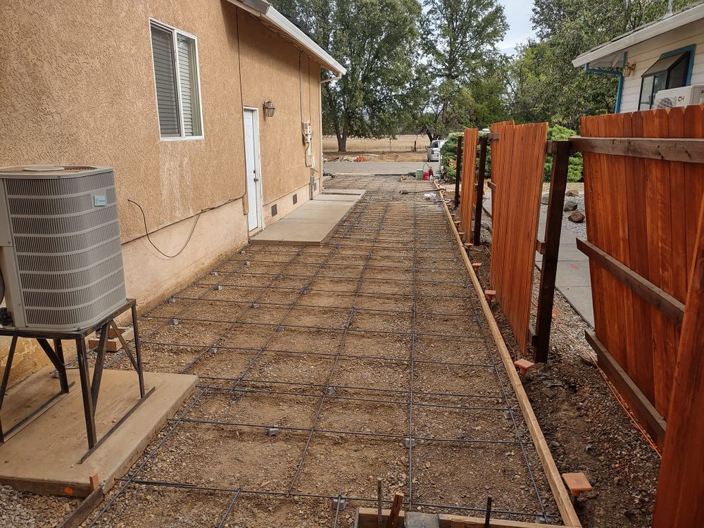 Concrete for Austin LoBue Construction in Cottonwood, CA