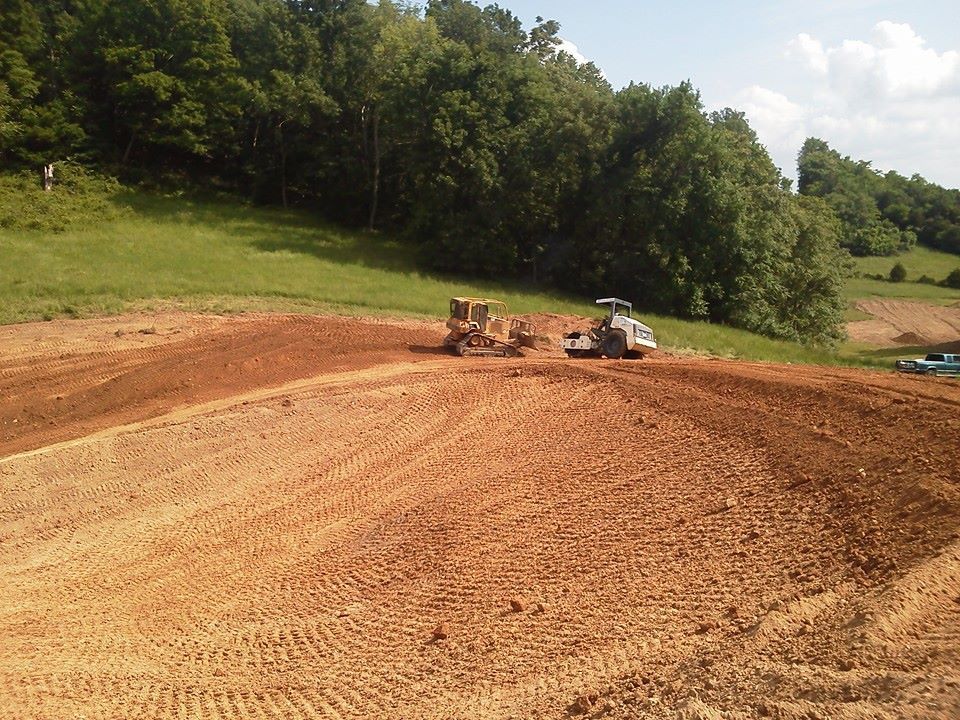 Excavating for King of Dirt in Cornersville, TN