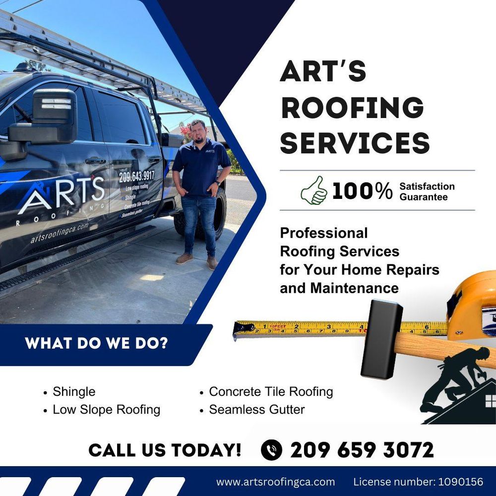 All Photos for Art’s Roofing Inc in Stockton, CA