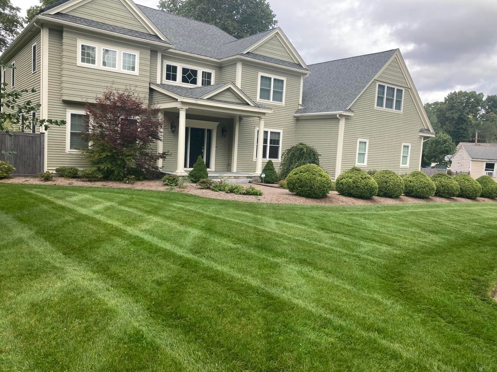 Mowing for LD Professional Lawn Care in Lancaster, MA