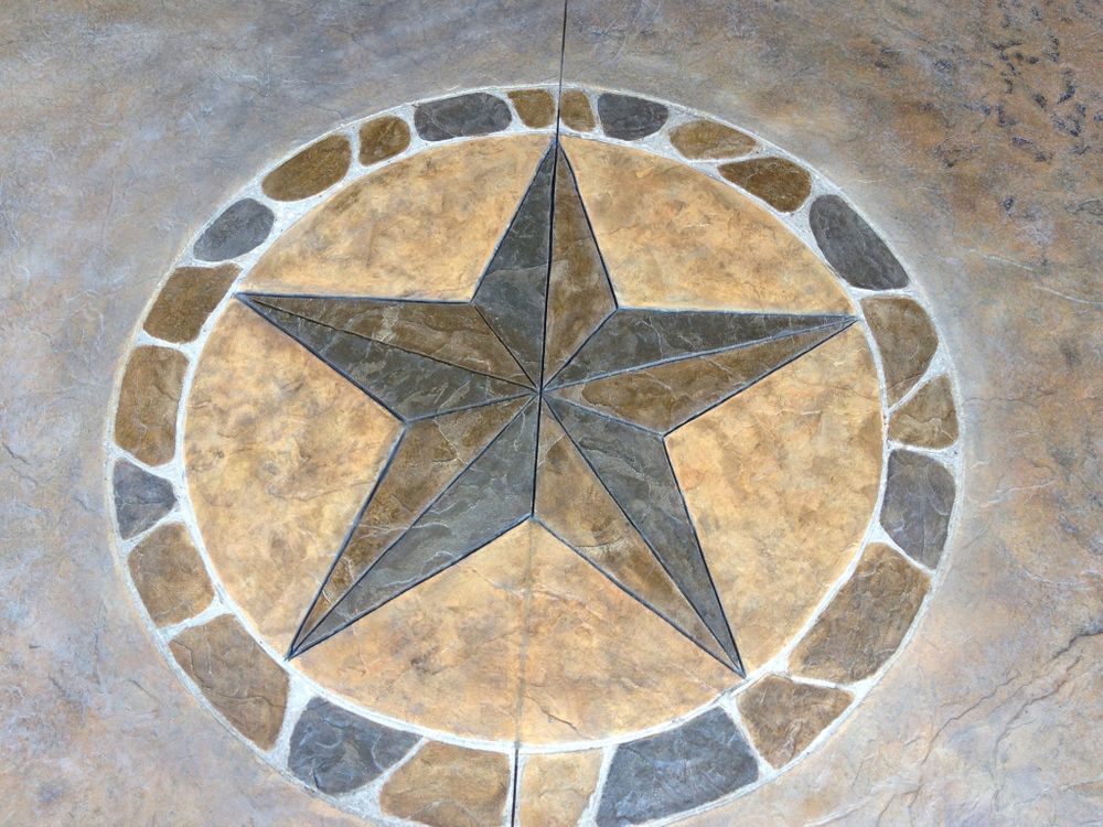Stamped Concrete for Keen Decorative Concrete in Corpus Christi, TX