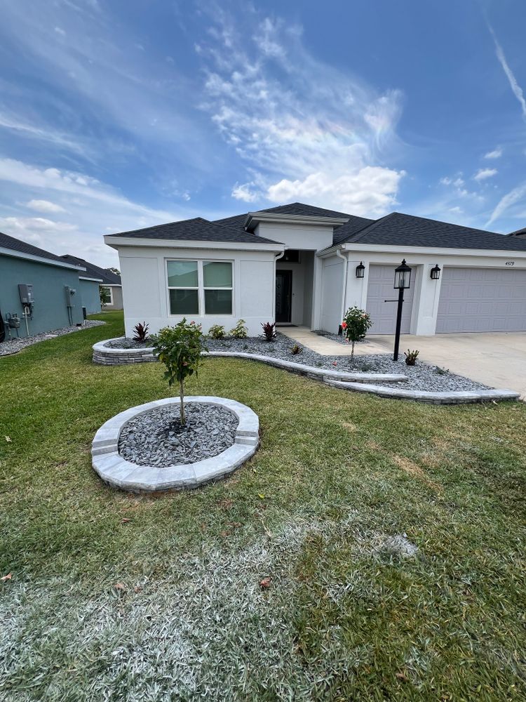 Hardscaping for R.B. & Company in Belleview, FL