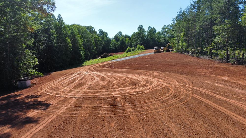 Land Clearing for J&G LandWorx LLC in Rutherfordton, NC