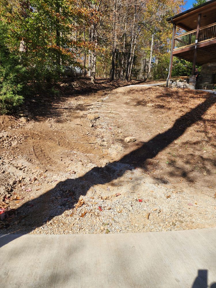 Enhance your property's value with our expert land grading service. Our precise grading system ensures optimal drainage, erosion prevention, and a smooth foundation for landscaping or construction projects tailored to your needs. for Williams Lawn & Land in Sharps Chapel, TN
