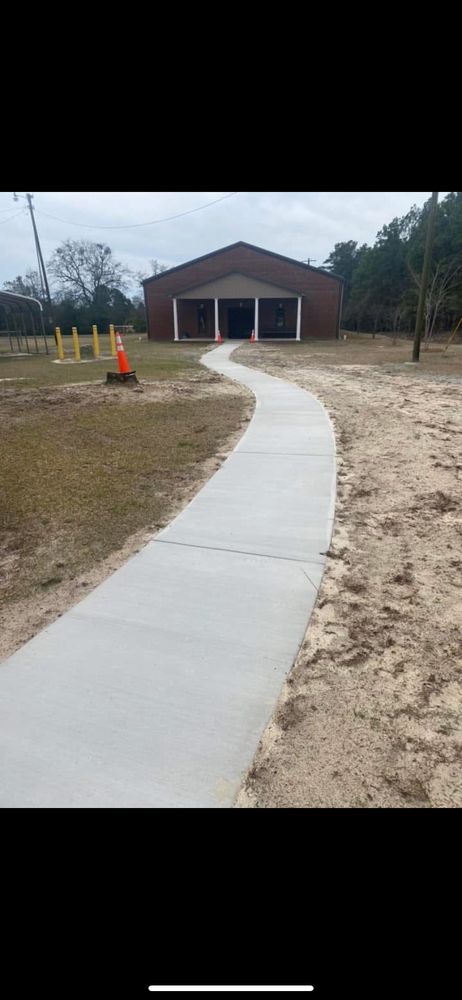 Concrete for Big League Concrete and Grading in Batesburg-Leesville, SC