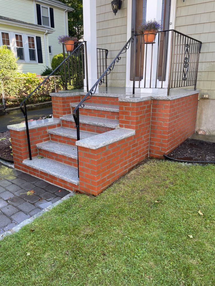 Step/stairs repairs and rebuilds for All For U Roofing & Masonry in Boston, MA