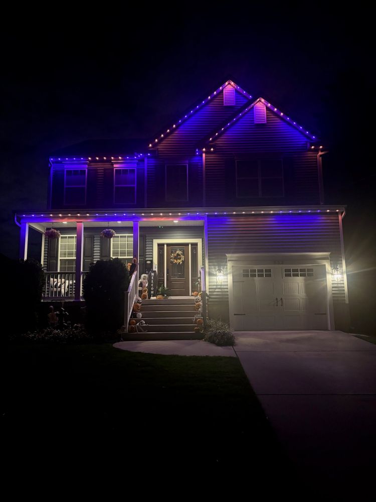 Permanent Lighting for Happy Holiday Christmas Lighting in Mullica Hill, NJ