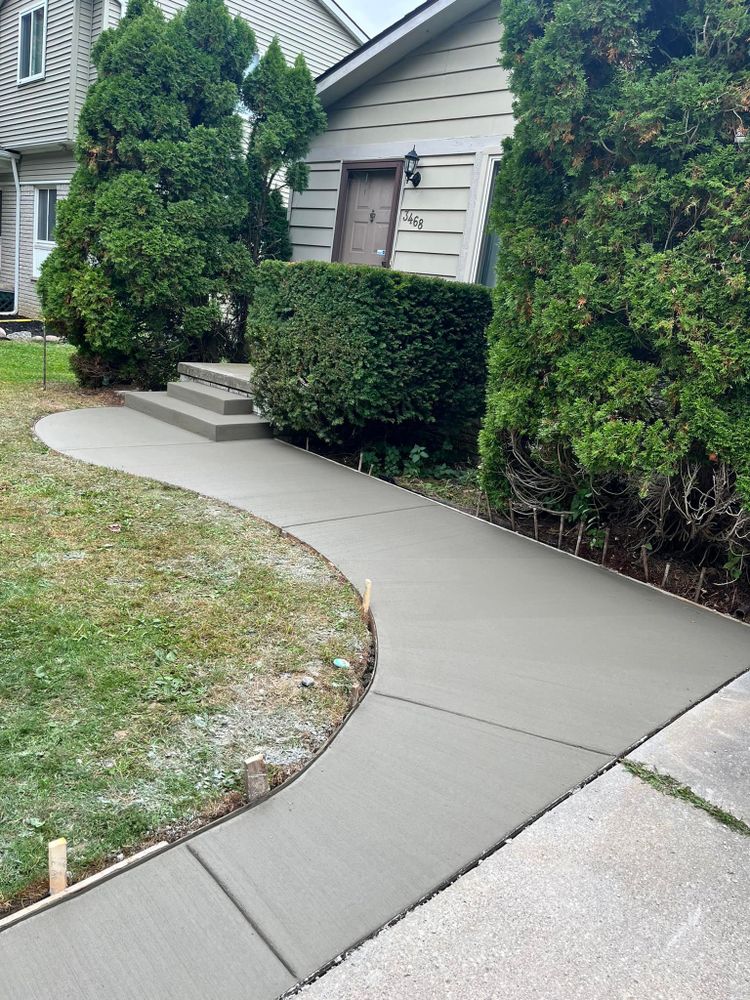 Concrete for Deerbrook Construction in Pontiac, MI