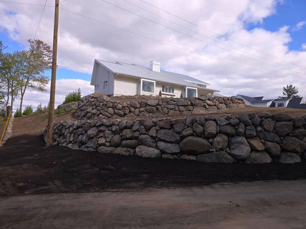 Hardscaping for Michiana Boulders Landscaping & Excavating in Union, MI