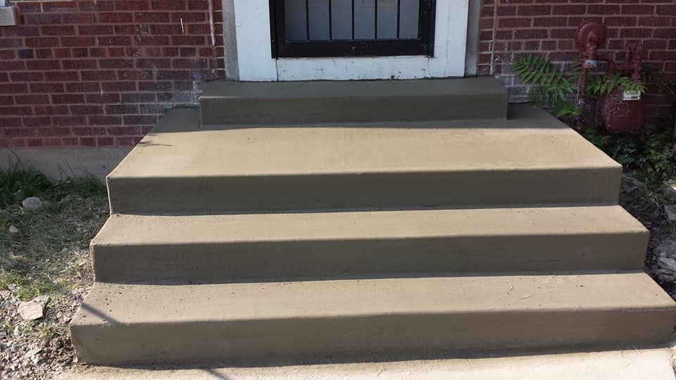Transform your home with our expert stair design and installation services. We craft durable, stylish concrete staircases that blend functionality with elegance, enhancing both safety and aesthetic appeal. for Kadosh Construction in Chicago, IL