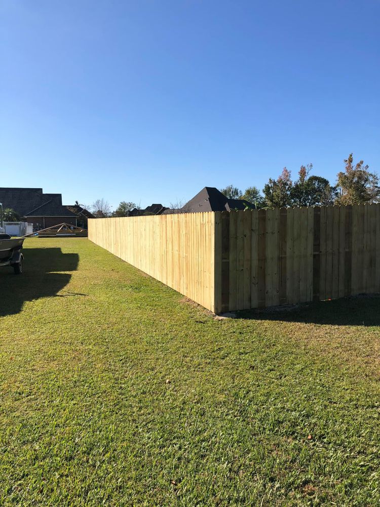 Fences for Falcon Fence Co. in Longville, LA