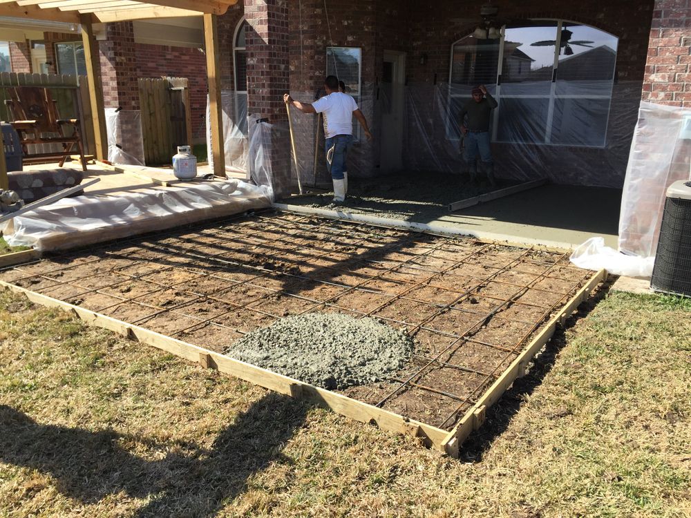 Patios for Texas Curb N Borders in Houston, TX