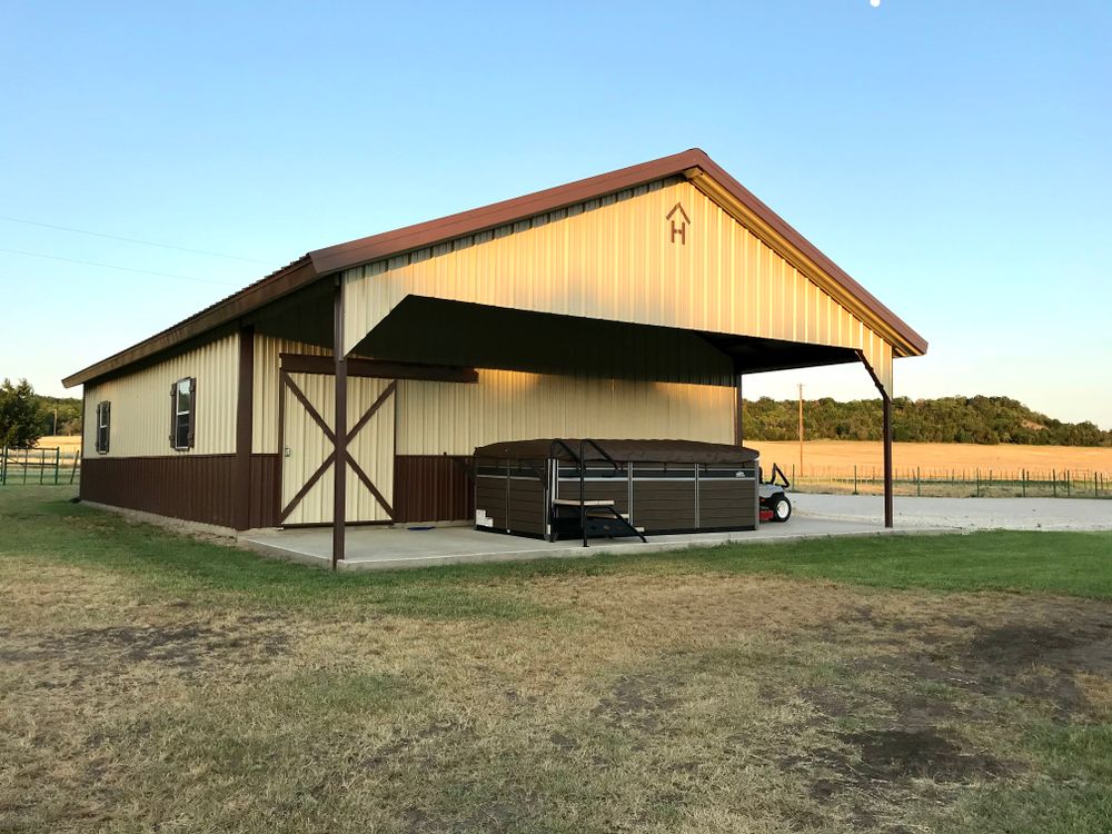 Horsemans Ranch for Herrmann Construction in Stephenville,  Texas