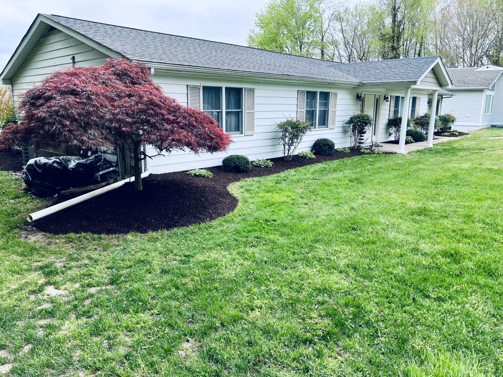 Mulching for Nate's Property Maintenance LLC  in Lusby, MD