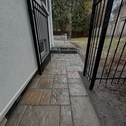 Revitalize your outdoor space with our Interlock Paver Pressure Washing service, designed to remove dirt and grime, restoring the beauty and longevity of your pavers for a stunning home exterior. for Bravo Interlock Repairs in Burlington, ON