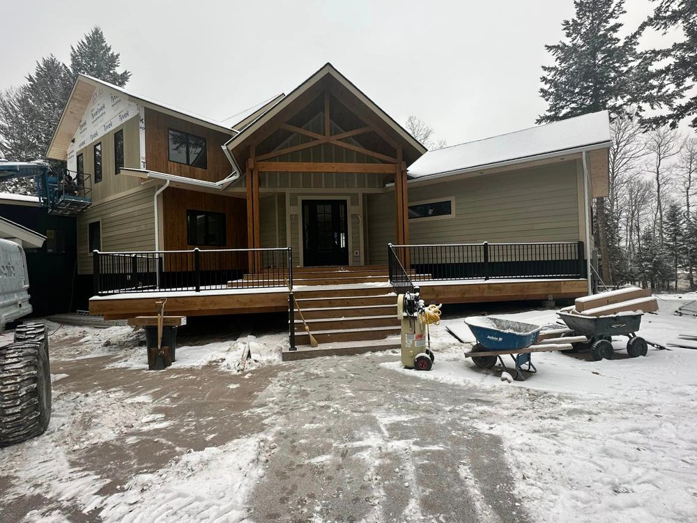 Exterior Renovations for Next Level Exteriors LLC in Columbia Falls, MT