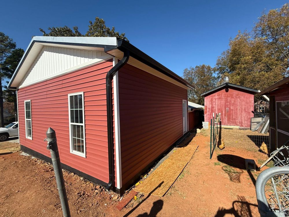 We offer professional gutter repair services to keep your home protected from water damage, ensuring proper water flow and preventing leaks, cracks, and other potential issues. for Burgin's Gutter Services in New London, NC