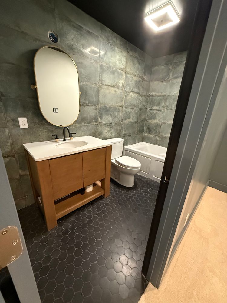 Bathroom renovation  for CPIA Home Renovations in Des Moines, IA