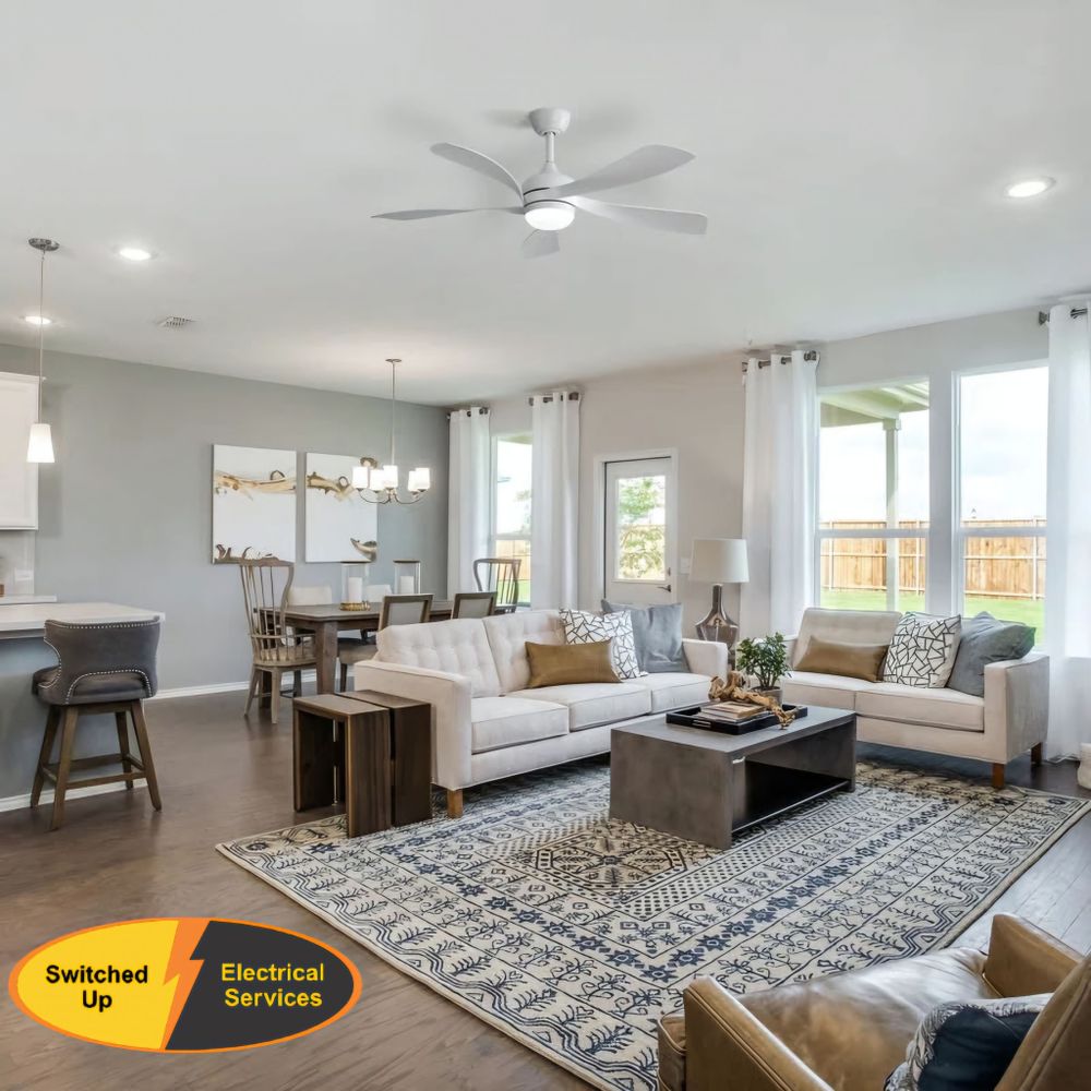 Lighting Installs for Switched Up Electrical Services LLC in Asheville, NC