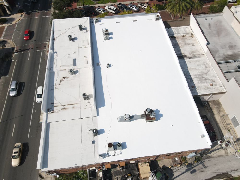 Experience enhanced protection with our rubber roofing solutions. Our durable roof coatings provide long-lasting waterproofing and energy efficiency for your home’s exterior while extending the lifespan of your existing roof. for Roof-Tite Services, LLC in Eustis, FL