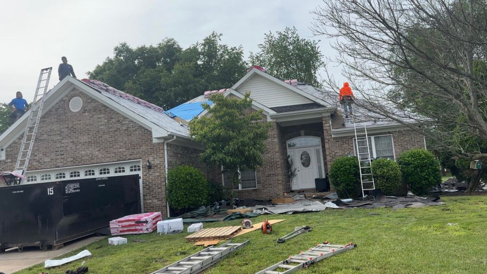 Our Roofing Replacement service ensures a durable, weather-resistant roof that enhances your home's safety and appearance. We use premium materials and expert craftsmanship for long-lasting protection against the elements. for Red River Roofing and Renovations in Bowling Green, KY