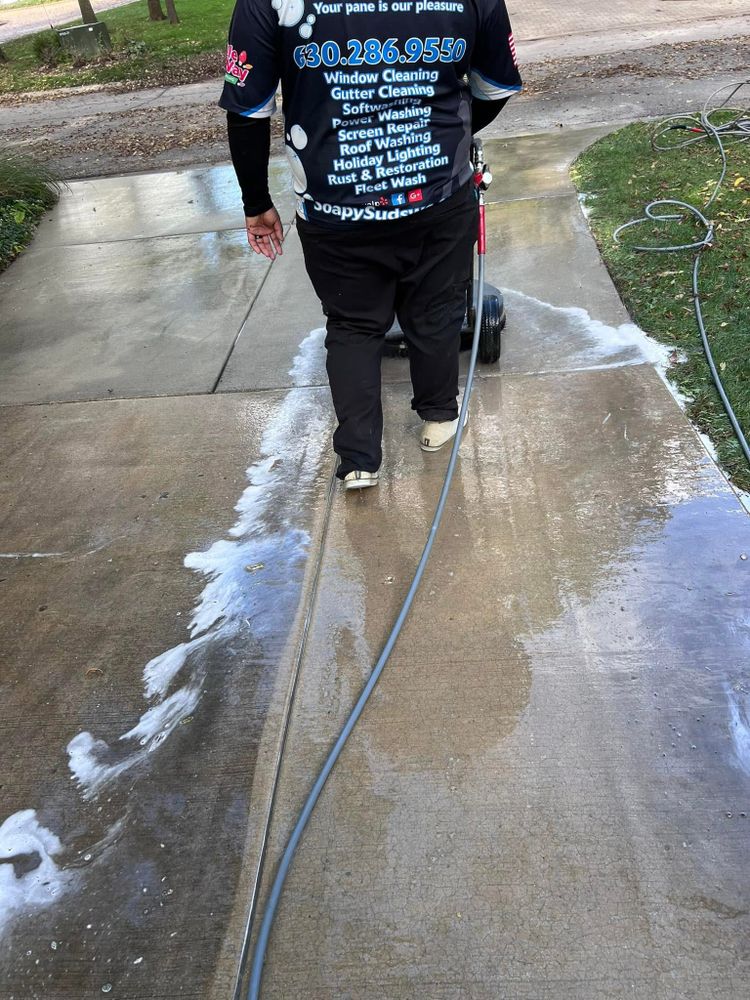 Pressure Washing for Soapy Suds Services in St. Charles, IL